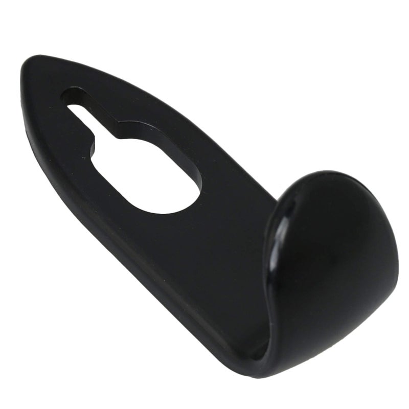 Lovermusic Black Plastic Saxophone Thumb Hook Rest Support with Washer and Screw - Image 2